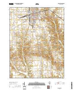 Paris South 2018 topographic map thumbnail
