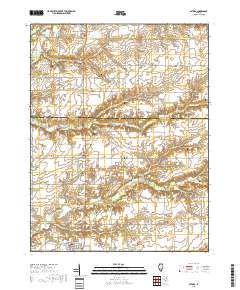 Patoka 2018 topographic map thumbnail