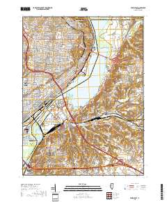 Peoria East 2018 topographic map thumbnail