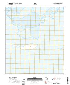 Central Isles Dernieres 2018 topographic map thumbnail