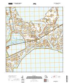 Chef Menteur 2018 topographic map thumbnail