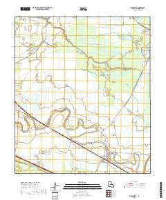 Cheneyville 2018 topographic map thumbnail