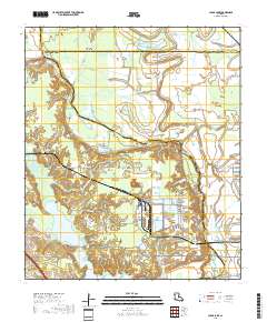 Clear Lake 2018 topographic map thumbnail