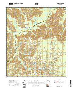 Cocodrie Lake 2018 topographic map thumbnail
