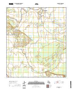 Cottonport 2018 topographic map thumbnail