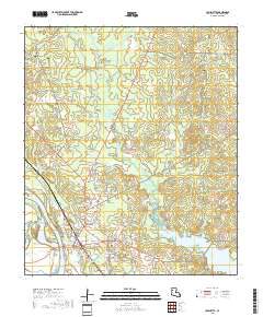 Coushatta 2018 topographic map thumbnail