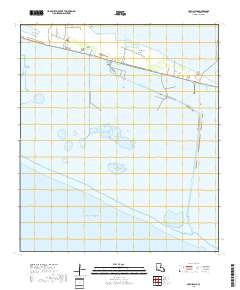 Cow Island 2018 topographic map thumbnail