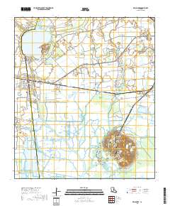 Delcambre 2018 topographic map thumbnail