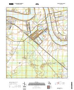 Donaldsonville 2018 topographic map thumbnail