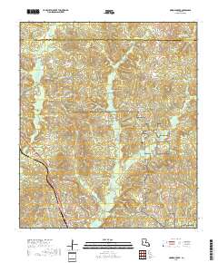 Dowden Creek 2018 topographic map thumbnail