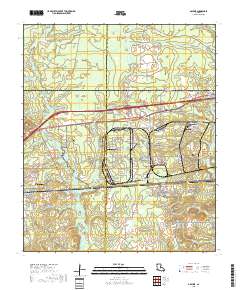 Doyline 2018 topographic map thumbnail