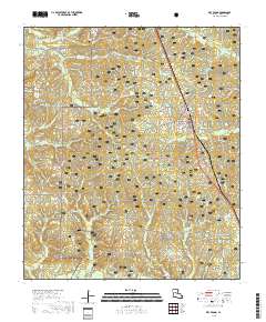 Dry Prong 2018 topographic map thumbnail
