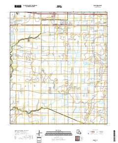 Duson 2018 topographic map thumbnail