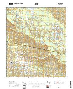 Enon 2018 topographic map thumbnail