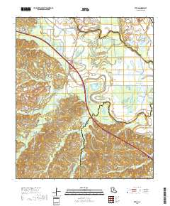 Evelyn 2018 topographic map thumbnail