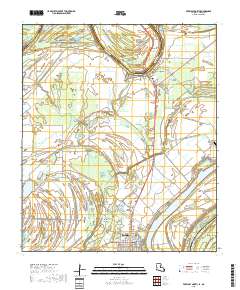 Ferriday North 2018 topographic map thumbnail