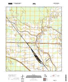 Fordoche 2018 topographic map thumbnail