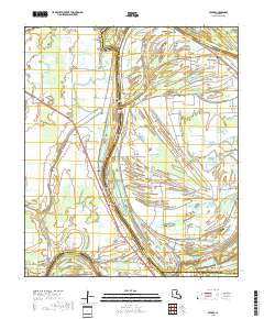 Foules 2018 topographic map thumbnail