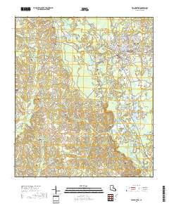 Franklinton 2018 topographic map thumbnail