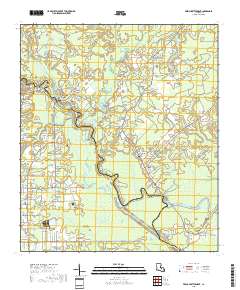 French Settlement 2018 topographic map thumbnail