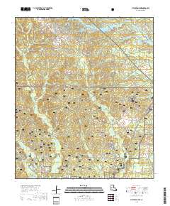 Fullerton Lake 2018 topographic map thumbnail