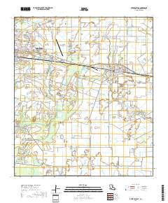 Abbeville East 2018 topographic map thumbnail