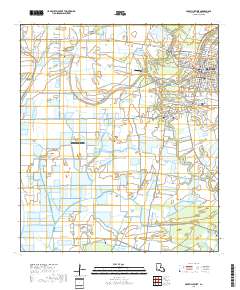 Abbeville West 2018 topographic map thumbnail