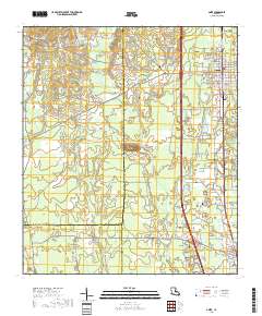 Amite 2018 topographic map thumbnail