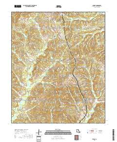 Athens 2018 topographic map thumbnail