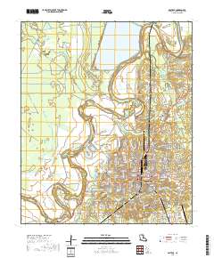 Bastrop 2018 topographic map thumbnail