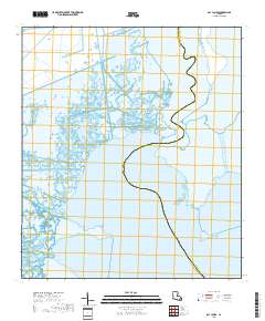 Bay L'Ours 2018 topographic map thumbnail