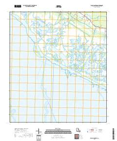 Bayou Cocodrie 2018 topographic map thumbnail