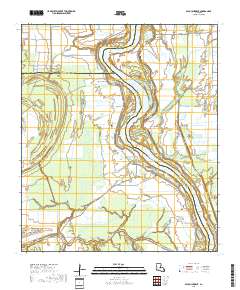 Bayou Current 2018 topographic map thumbnail