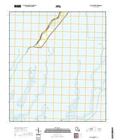 Bayou Sauveur 2018 topographic map thumbnail