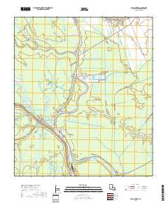 Bayou Sorrel 2018 topographic map thumbnail