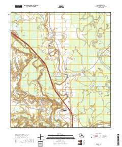 Beggs 2018 topographic map thumbnail