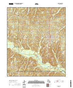 Bernice 2018 topographic map thumbnail