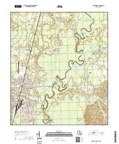 Bogalusa East 2018 topographic map thumbnail
