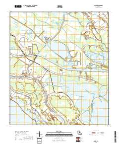 Bourg 2018 topographic map thumbnail