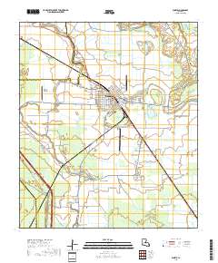Bunkie 2018 topographic map thumbnail