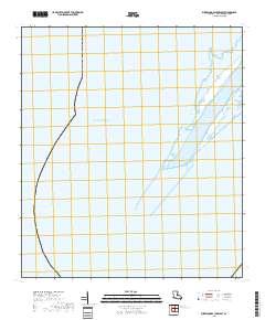 Burrwood Bayou West 2018 topographic map thumbnail