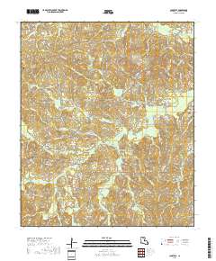 Cadeville 2018 topographic map thumbnail