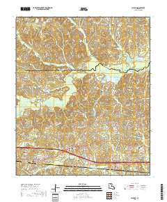 Calhoun 2018 topographic map thumbnail