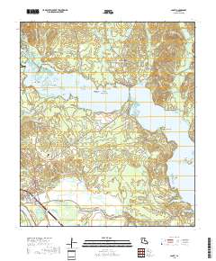 Campti 2018 topographic map thumbnail