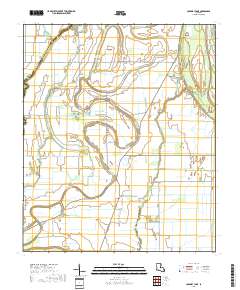 Caraway Lake 2018 topographic map thumbnail