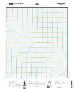 Carencro Bayou 2018 topographic map thumbnail