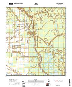 Catahoula 2018 topographic map thumbnail