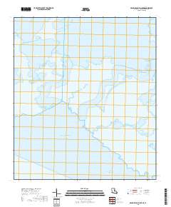 Grand Bayou du Large 2018 topographic map thumbnail