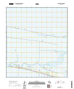 Grand Chenier 2018 topographic map thumbnail
