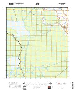 Grassy Lake 2018 topographic map thumbnail